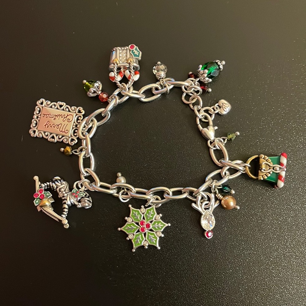 Brighton Yuletide Collection Holiday Christmas Charm Bracelet